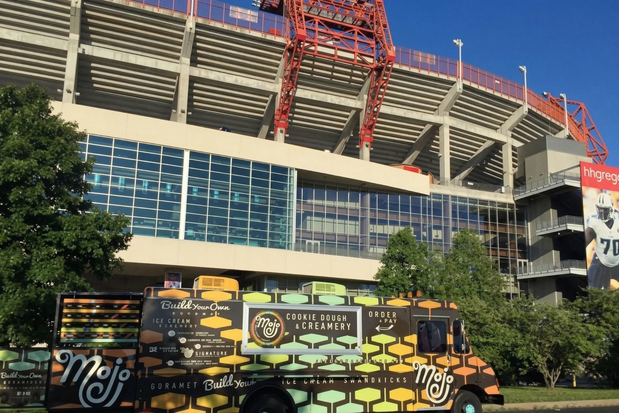 Mojo Truck at Nissan Stadium